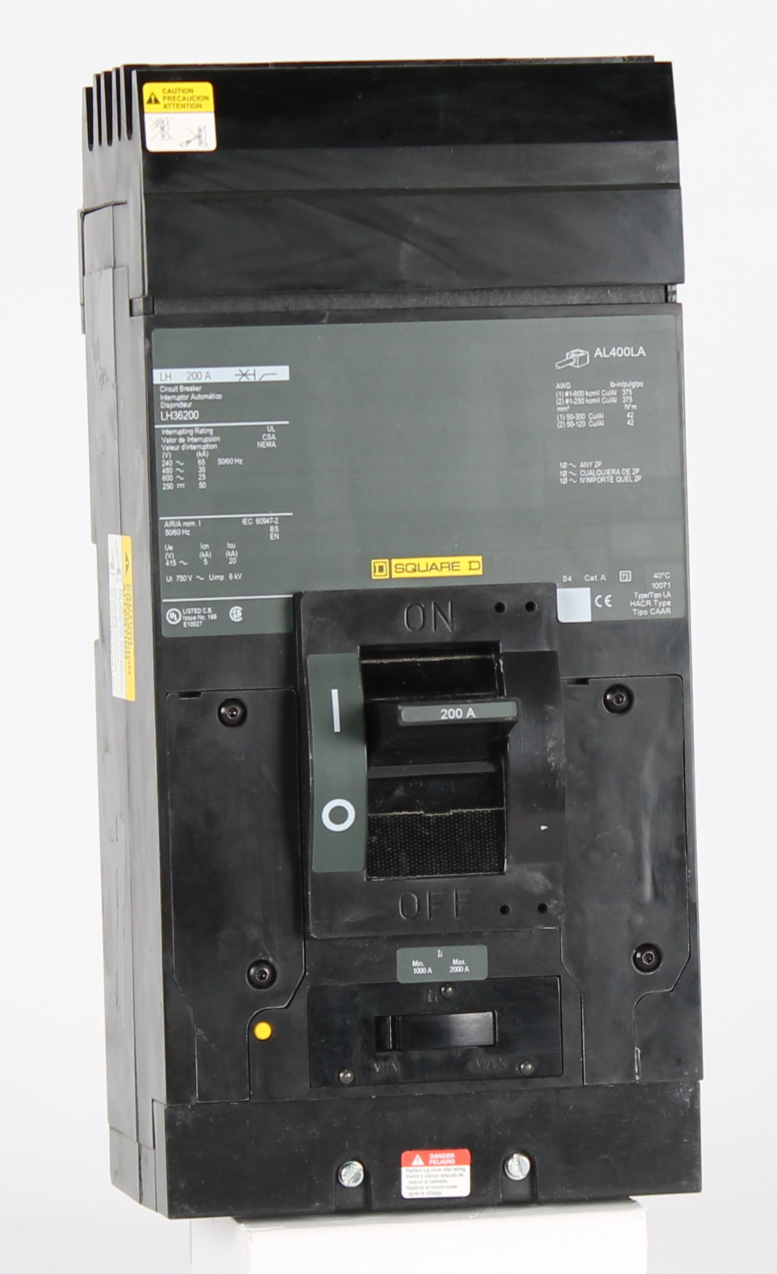 CIRCUIT BREAKERS LH36200 U Distributeck Electric